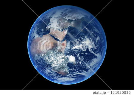Planet Earth from space. Elements of this image furnished by NASA 131920836