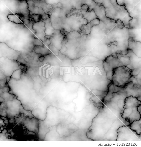 3d rendering. Seamless texture of marble or stone. in black and white. 131923126