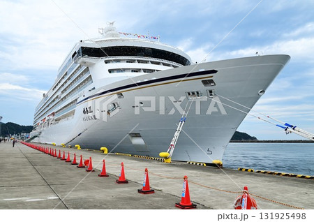 宮古港の朝 豪華客船飛鳥Ⅲ初寄港 宮古港の朝 豪華客船飛鳥Ⅲ初寄港 131925498