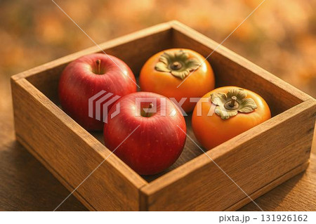 秋の味覚と食卓の温もり果物・野菜・ごはん・きのこのなど素材画像 秋の味覚と食卓の温もり果物・野菜・ごはん・きのこのなど素材画像 131926162