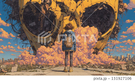 終焉の時代をちから強く生きる人類の戦い 131927106