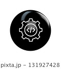 gear icon on white background 131927428