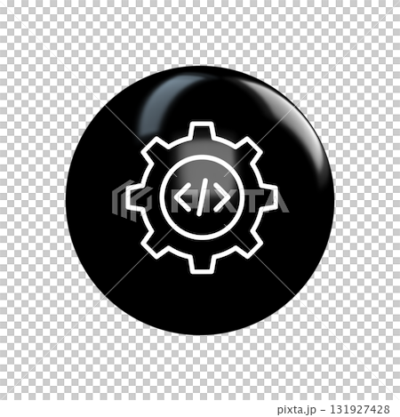 gear icon on white background gear icon on white background 131927428