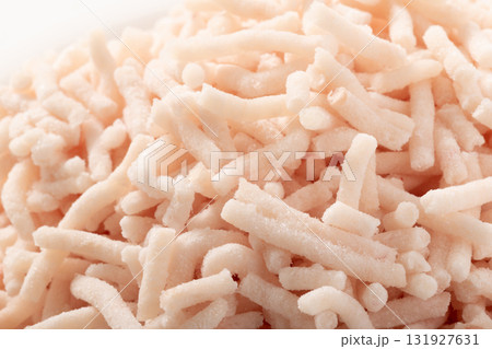 冷凍　鶏ムネ肉　挽き肉 131927631