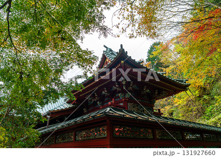 【東京都】色づき始めた紅葉が綺麗な高尾山薬王院 131927660