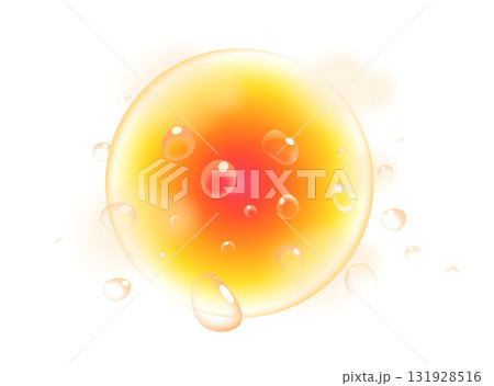 発汗するイメージのイラスト 131928516