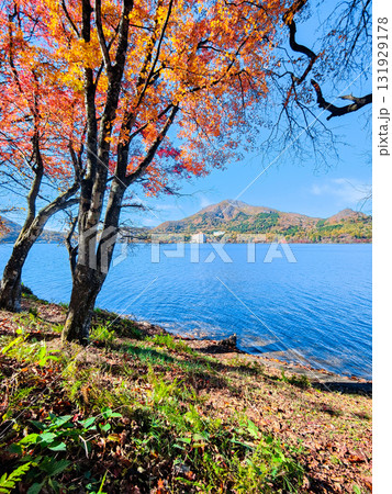 榛名山・榛名湖・掃部ヶ岳（秋） 131929178