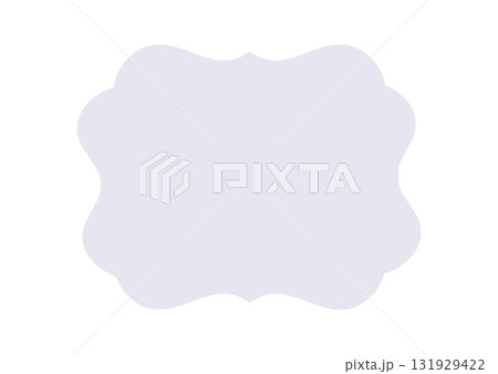 シンプルでレトロなフレーム枠イラスト素材 淡いブルーグレー色 ベクターpng透明 シンプルでレトロなフレーム枠イラスト素材 淡いブルーグレー色 ベクターpng透明 131929422