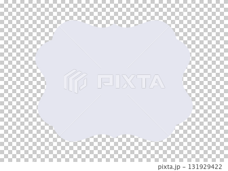 シンプルでレトロなフレーム枠イラスト素材 淡いブルーグレー色 ベクターpng透明 シンプルでレトロなフレーム枠イラスト素材 淡いブルーグレー色 ベクターpng透明 131929422