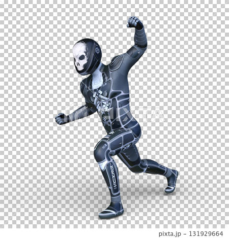 骸骨面のロボット 131929664