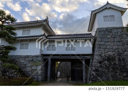 二本松城の三の丸 箕輪門と付け櫓 二本松城の三の丸 箕輪門と付け櫓 131929777