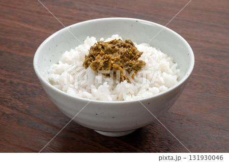 和食の蕗味噌と白ごはん 和食の蕗味噌と白ごはん 131930046