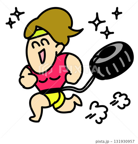 走るシリーズ・マッチョ3 131930957