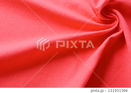 red texture of fabric textile, abstract image for fashion cloth design background 131931366