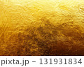 高級感あふれる金色の金箔素材 131931834