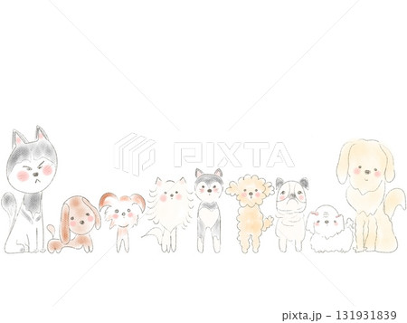 犬のイラスト 131931839