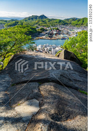 《広島県》尾道・ポンポン岩の眺望 131932140