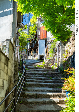 《広島県》尾道・坂の街の風景 131932830