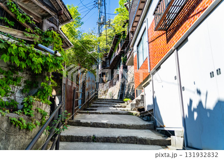 《広島県》尾道・坂の街の風景 《広島県》尾道・坂の街の風景 131932832
