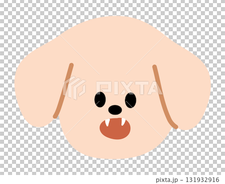 Illustration of puppy teeth out expression for cartoon characters, comic, pet shop, vet, emoji, mood, emotion, emotion, feeling, adopt, rescue animal, sticker, ready to bite, dog face, foster home Illustration of puppy teeth out expression for cartoon characters, comic, pet shop, vet, emoji, mood, emotion, emotion, feeling, adopt, rescue animal, sticker, ready to bite, dog face, foster home 131932916