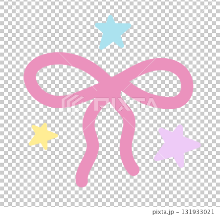 Pink bow or ribbon designs for decoration, patch, brooch, fabric print, breast cancer awareness campaign, logo, icon, sign, symbol, fashion, accessory, women costume, sticker, wedding card, tattoo 131933021