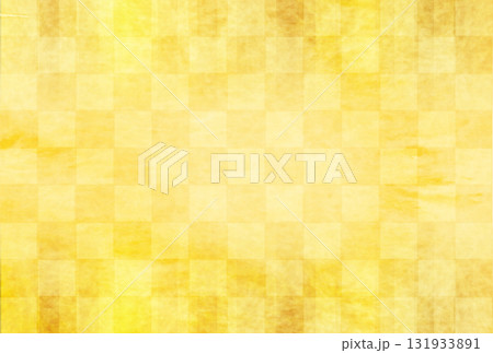 金　和柄　年賀状　背景	 131933891