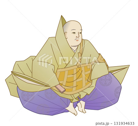 白河天皇のイラスト 白河天皇のイラスト 131934633