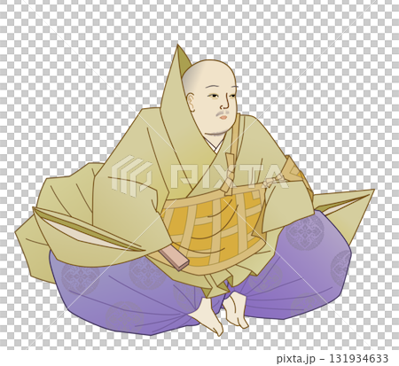 白河天皇のイラスト 白河天皇のイラスト 131934633