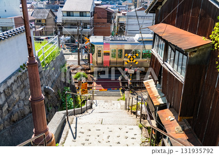 《広島県》尾道・坂の街の風景 《広島県》尾道・坂の街の風景 131935792