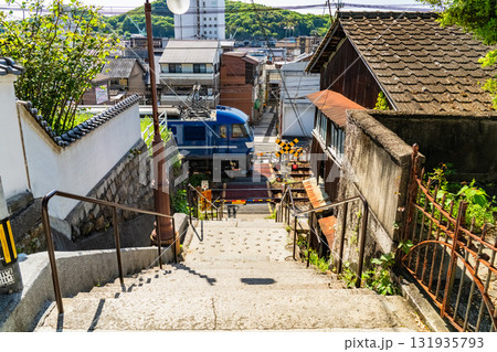 《広島県》尾道・坂の街の風景 《広島県》尾道・坂の街の風景 131935793