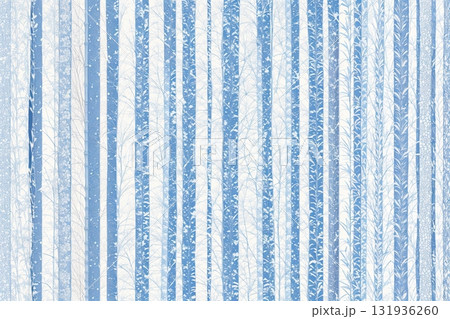 シンプルな雪竹林 和の背景デザイン 131936260