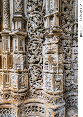 The Capelas Imperfeitas, Unfinished Chapels of Monastery of Batalha at Batalha, Portugal. 131936412