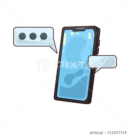 illustration of Message illustration of Message 131937154