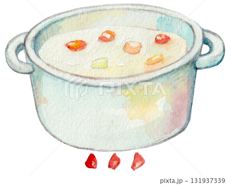 鍋に入ったシチュー 131937339