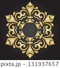 Classic Vector Fine Pattern With Various Arabesques 131937657