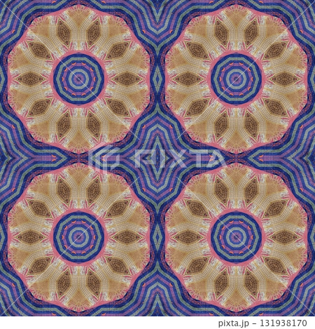 Turkish embroidery and batik art work for screen printing carpet, rug, fabric, tiles and flooring. Pattern design for the home decor, wrapping paper, curtains, wall covering etc 131938170