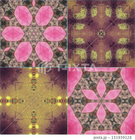 Traditional design with phulkari kalamkari motifs from Pakistan and Indian culture. Geometric ethnic floral pattern for carpet dupatta batik embroidery. Panjabi Digital print as boho Aztec texture art Traditional design with phulkari kalamkari motifs from Pakistan and Indian culture. Geometric ethnic floral pattern for carpet dupatta batik embroidery. Panjabi Digital print as boho Aztec texture art 131939128