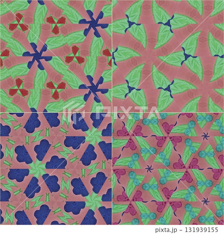 Traditional design with phulkari kalamkari motifs from Pakistan and Indian culture. Geometric ethnic floral pattern for carpet dupatta batik embroidery. Panjabi Digital print as boho Aztec texture art Traditional design with phulkari kalamkari motifs from Pakistan and Indian culture. Geometric ethnic floral pattern for carpet dupatta batik embroidery. Panjabi Digital print as boho Aztec texture art 131939155