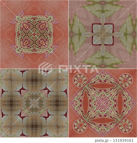 Traditional design with phulkari kalamkari motifs from Pakistan and Indian culture. Geometric ethnic floral pattern for carpet dupatta batik embroidery. Panjabi Digital print as boho Aztec texture art Traditional design with phulkari kalamkari motifs from Pakistan and Indian culture. Geometric ethnic floral pattern for carpet dupatta batik embroidery. Panjabi Digital print as boho Aztec texture art 131939161