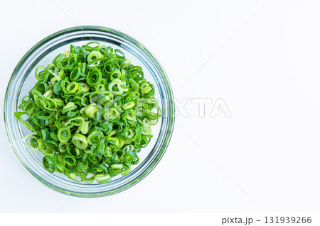 刻みねぎ 白背景 刻みねぎ 白背景 131939266