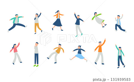 ポイントに使える人々のイラスト ポイントに使える人々のイラスト 131939583