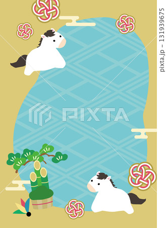 午年年賀状素材29 131939675