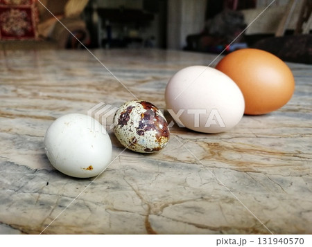Arrangement of eggs as symbol of growth, abundance, prosperity, success, togetherness etc 131940570