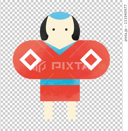 簡單的水彩紋理風箏飛行圖標 131940977