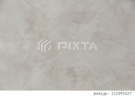 Gray messy wall stucco texture background. Decorative wall paint. 131941027