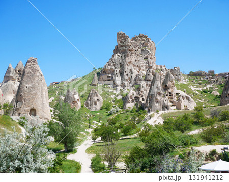 トルコ　カッパドキア　ウチヒサル城 131941212
