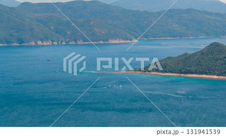 Oct 4 2025 Tranquil Waterscape of Port Shelter Hong Kong 131941539