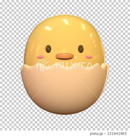 卵の殻から顔を出すかわいいヒヨコの3Dイラスト|ヒヨコ, 卵, キャラクター, かわいい 卵の殻から顔を出すかわいいヒヨコの3Dイラスト|ヒヨコ, 卵, キャラクター, かわいい 131941963