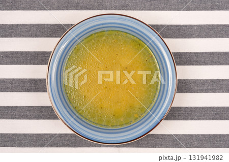 Clear Broth in Bowl 131941982