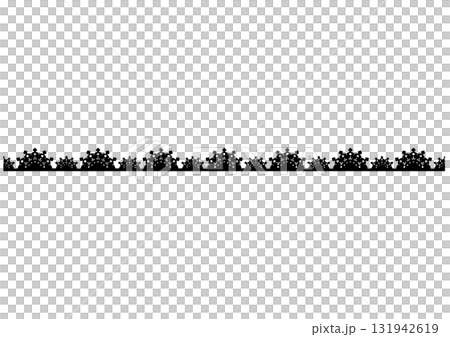 Simple decorative borders for winter decorations and Christmas Simple decorative borders for winter decorations and Christmas 131942619